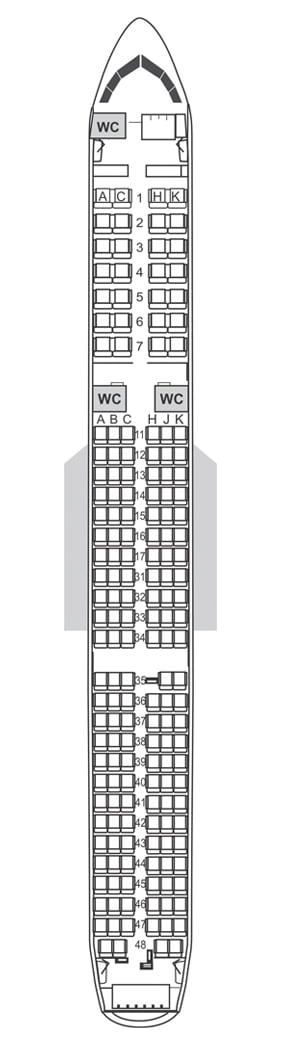 Air Astana Airbus A321neo Seat Map