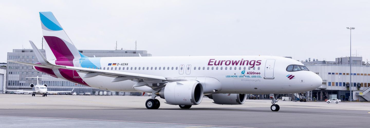 Eurowings Airbus A320neo Seat Map