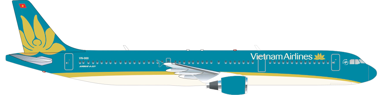 Vietnam Airlines Airbus A321 Seat Map 